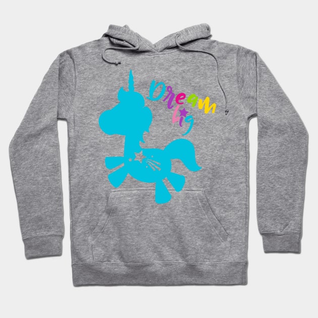 Dream Big Little Unicorn Hoodie by ameristar